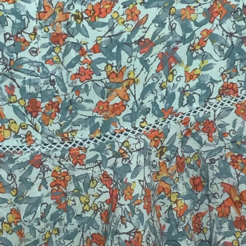 Segrid Olson whimsical knee-length skirt,  Small P - Picture 2 of 6